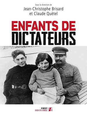 cover image of Enfants de dictateurs